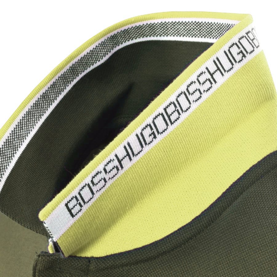 Alternative Image for ProductBOSS Athleisure Paddy Polo T Shirt Green3